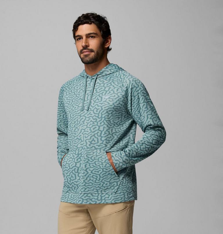 Men's Wild Cast Camp Technical Hoodie, Color: Metal Stingray, image 4