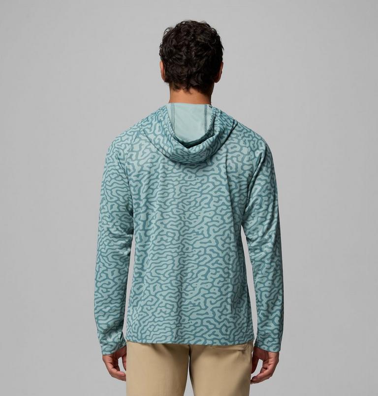 Men's Wild Cast Camp Technical Hoodie, Color: Metal Stingray, image 3