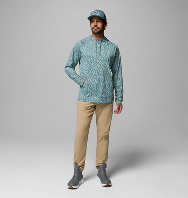 Men's Wild Cast Camp Technical Hoodie, Color: Metal Stingray, image 2