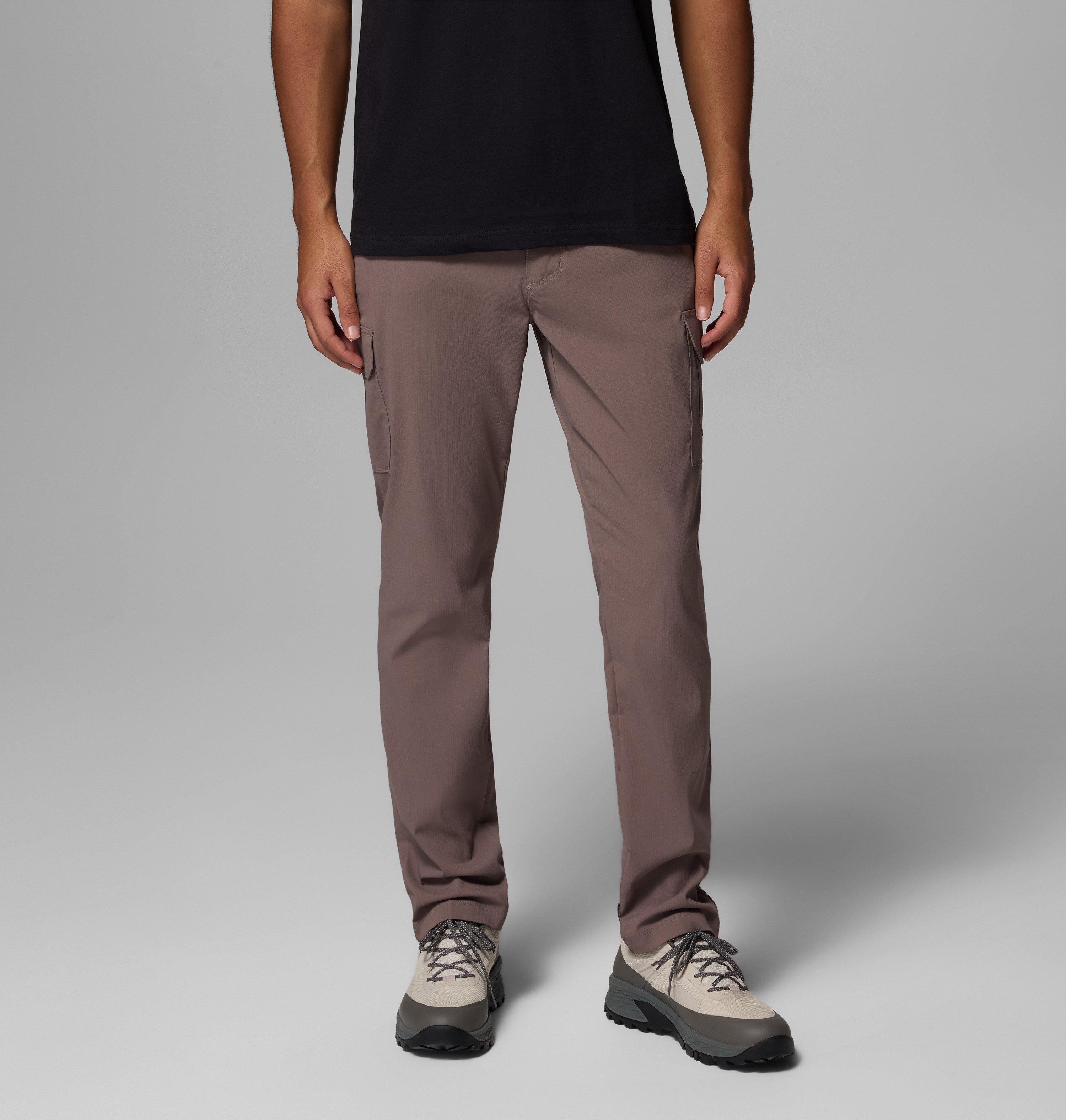 Columbia Sportswear Men's Brown Columbia - Tech Trail™ Utility Hiking Trousers - Iron Size 34