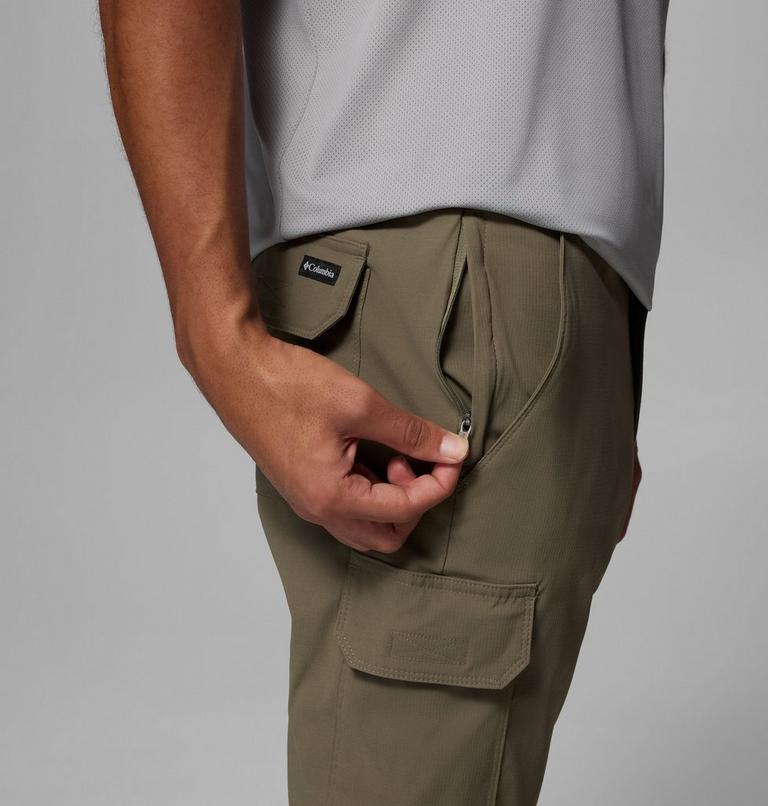 Men's Tech Trail Utility Hiking Trousers, Color: Stone Green, image 6