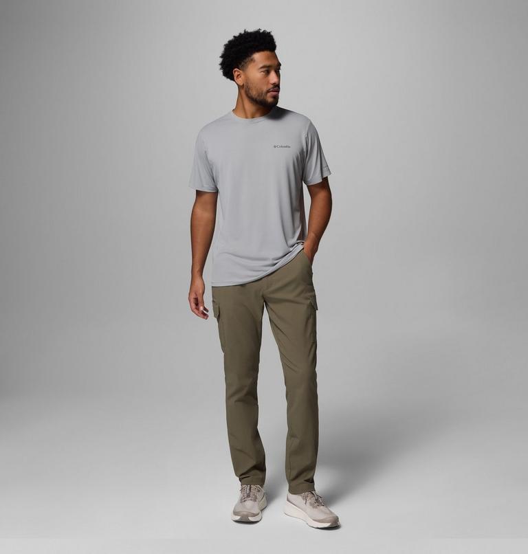 Men's Tech Trail Utility Hiking Trousers, Color: Stone Green, image 2