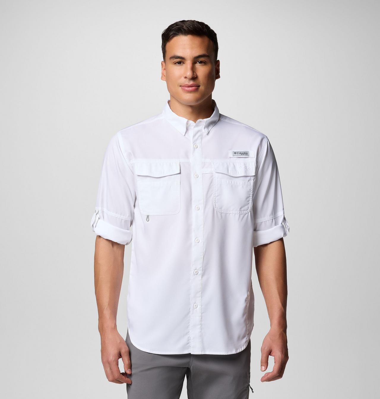 Men's PFG Blood and Guts™ V Long Sleeve Shirt | 100 | XS 8