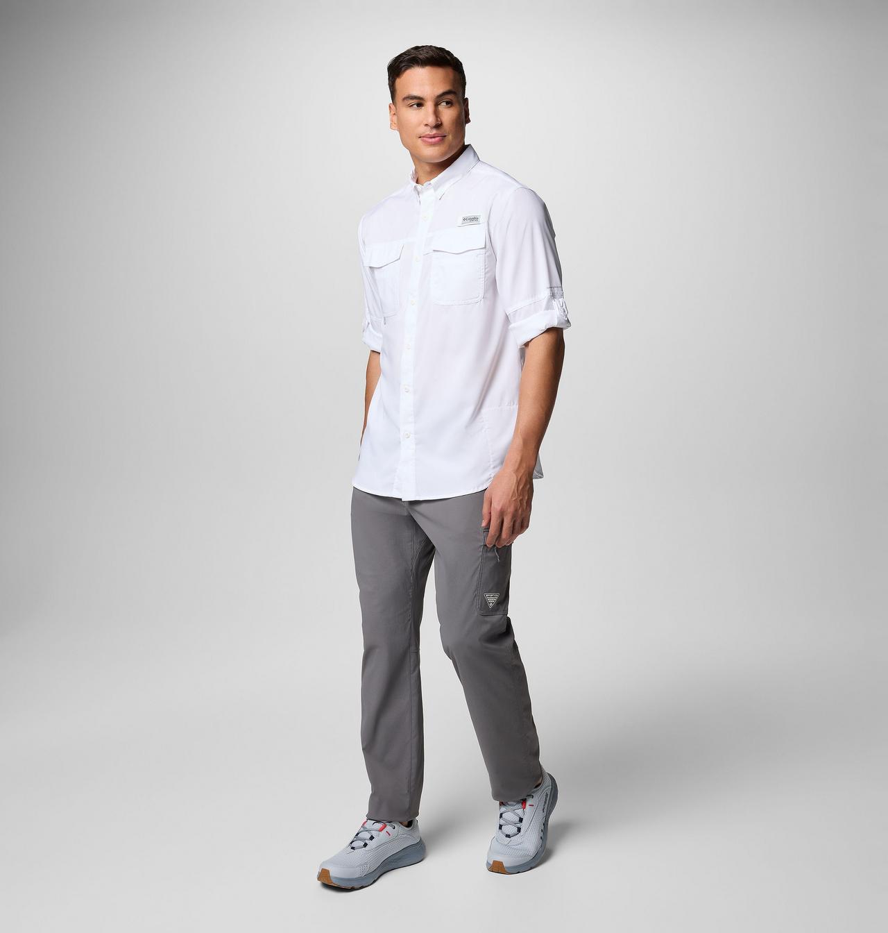 Men's PFG Blood and Guts™ V Long Sleeve Shirt | 100 | XS 2