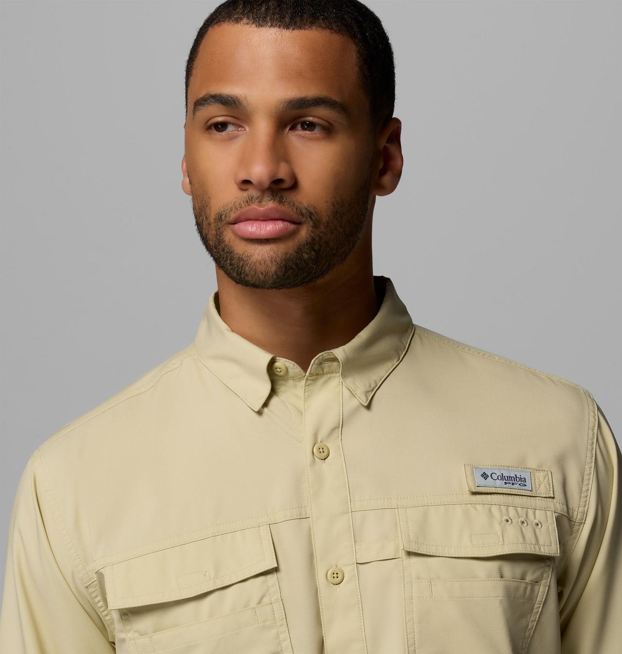 Men's PFG Blood and Guts™ V Long Sleeve Shirt | 385 | XS 7