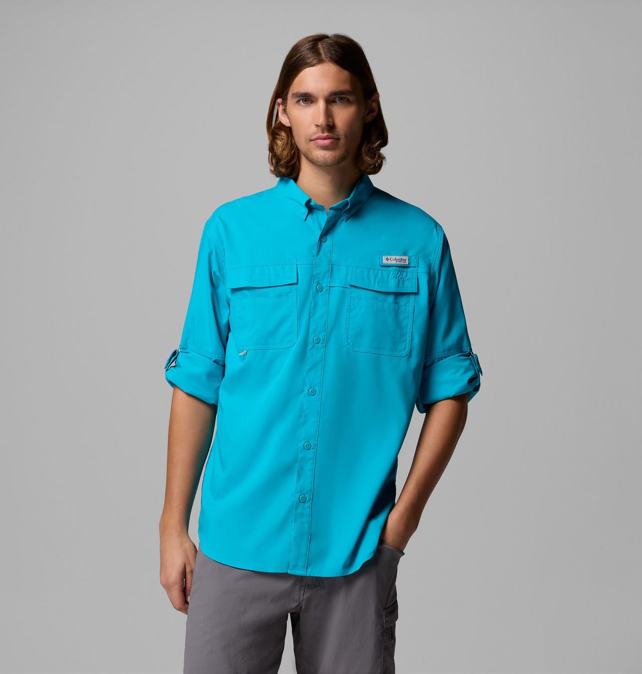 Men's PFG Blood and Guts™ V Long Sleeve Shirt 5