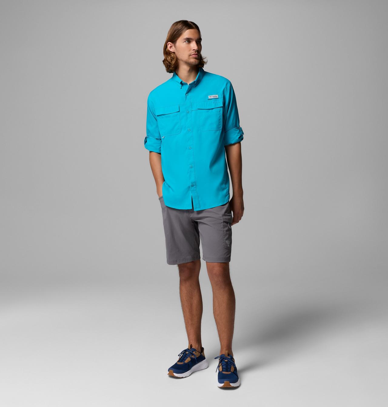 Men's PFG Blood and Guts™ V Long Sleeve Shirt 2