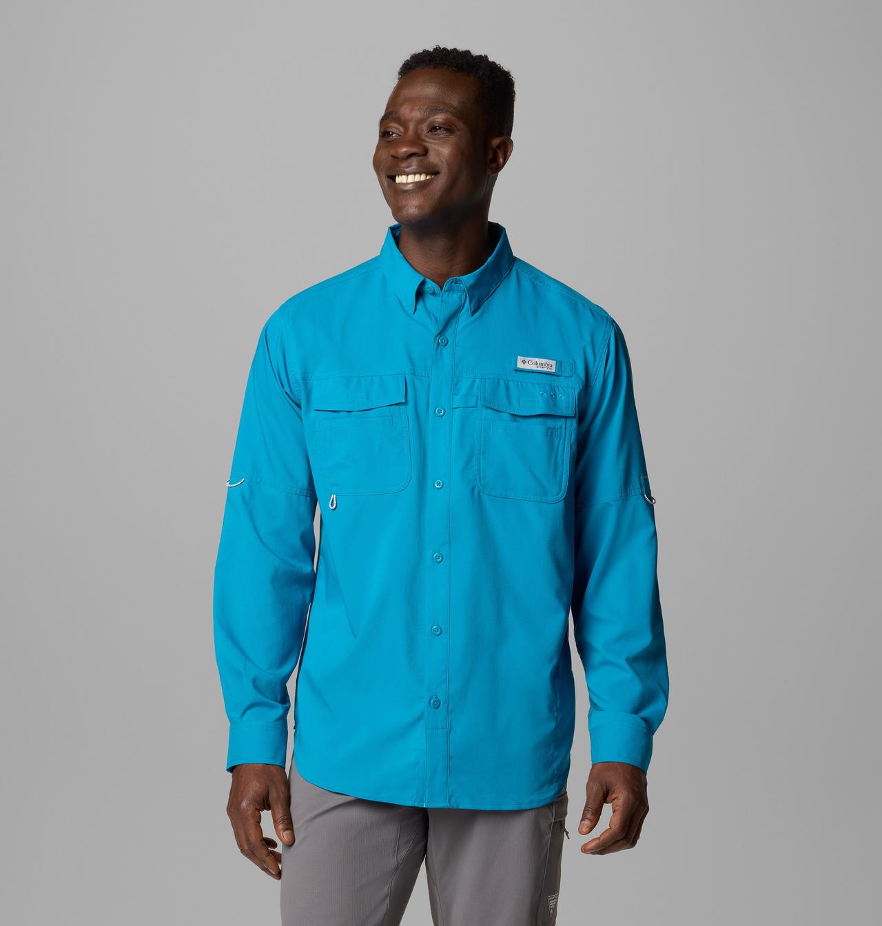 Men's PFG Blood and Guts™ V Long Sleeve Shirt 1