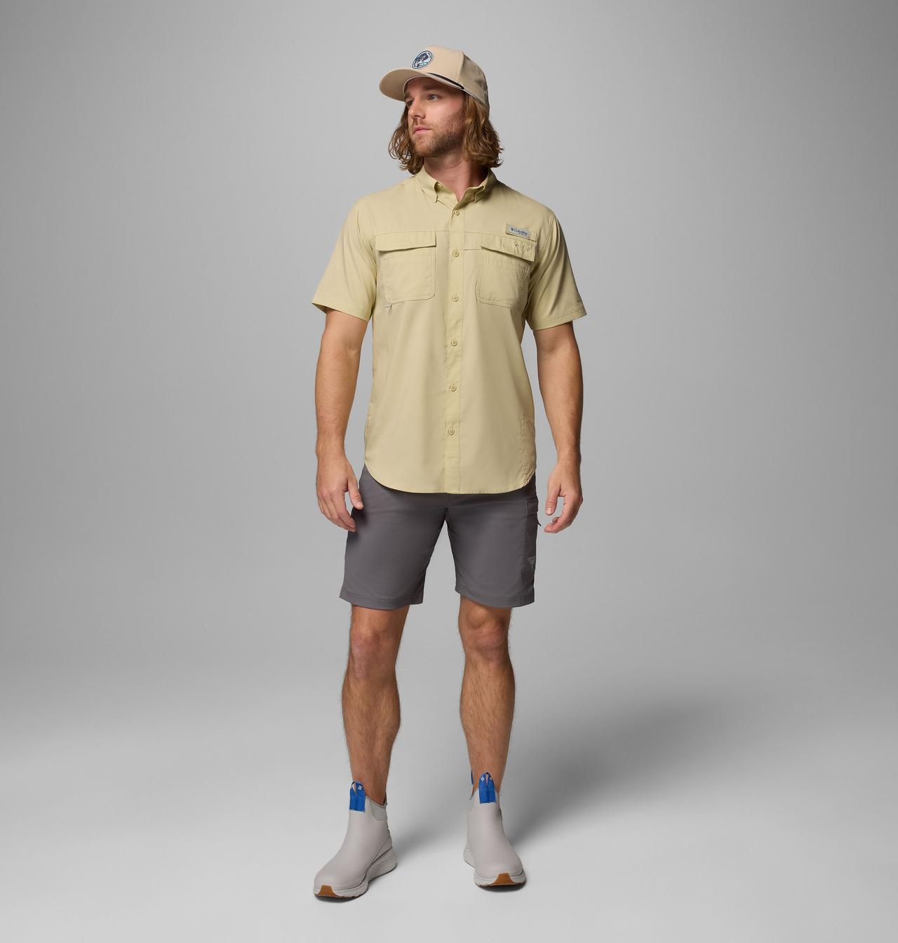 Men's PFG Blood and Guts™ V Short Sleeve Shirt | 385 | S 2