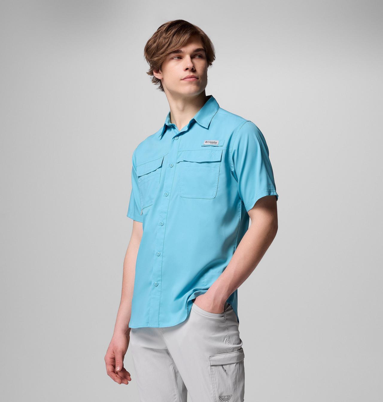 Men's PFG Blood and Guts™ V Short Sleeve Shirt 4