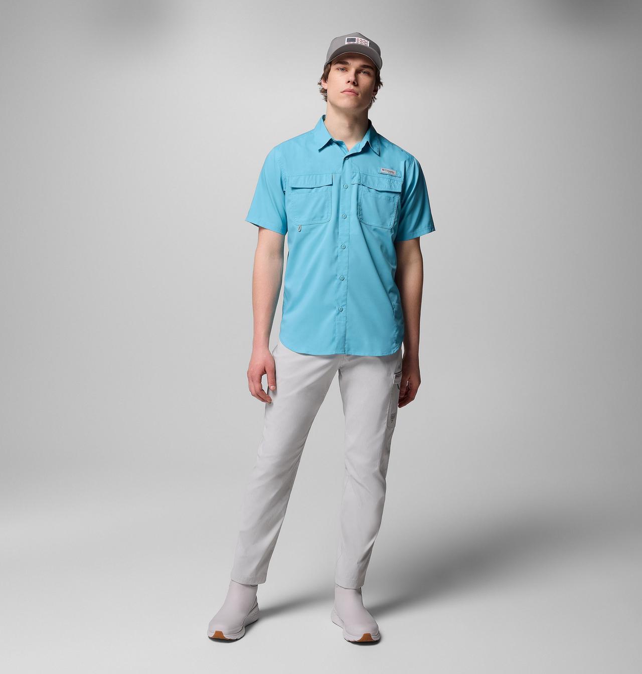 Men's PFG Blood and Guts™ V Short Sleeve Shirt 2