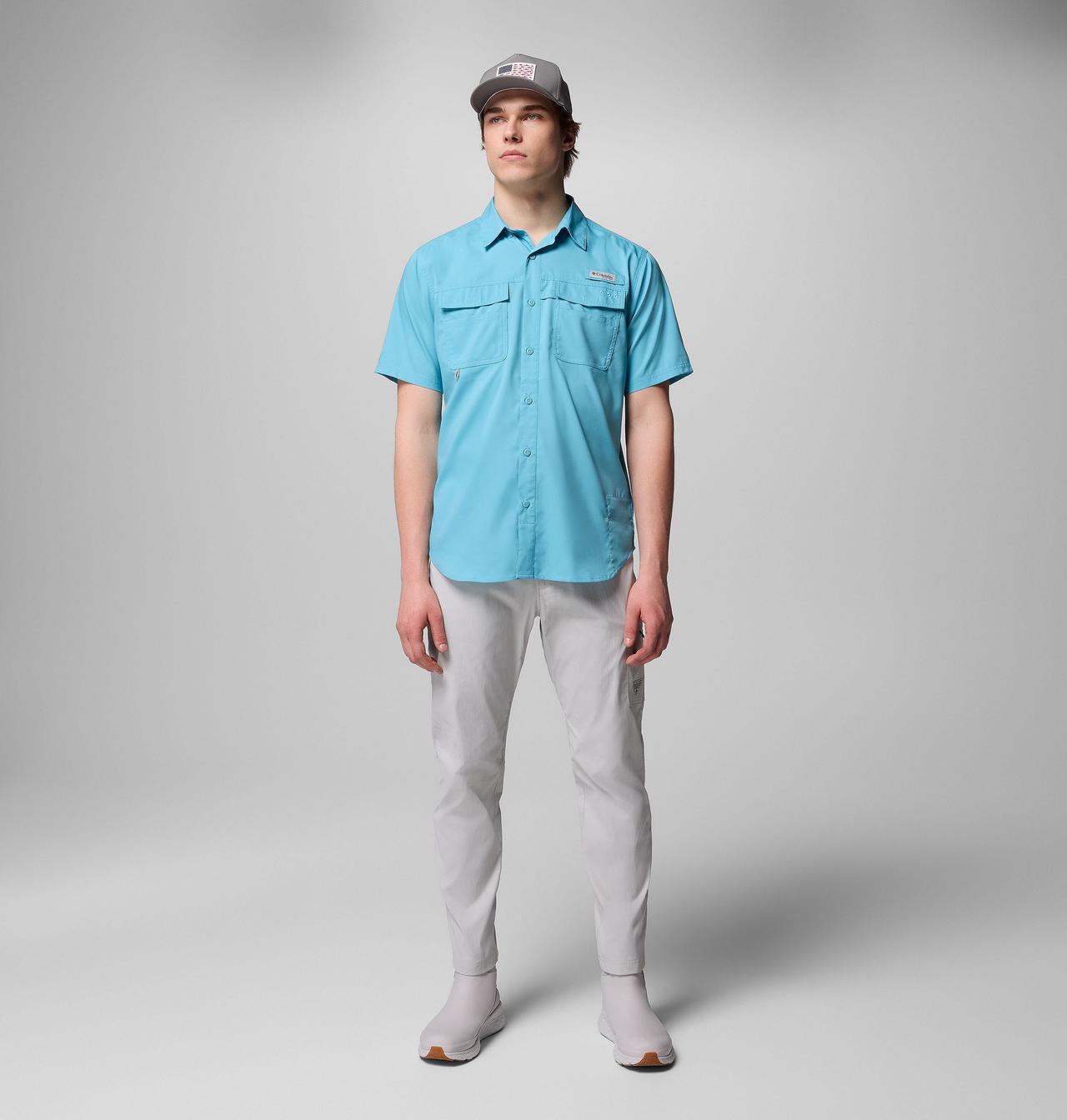 Men's PFG Blood and Guts™ V Short Sleeve Shirt 8