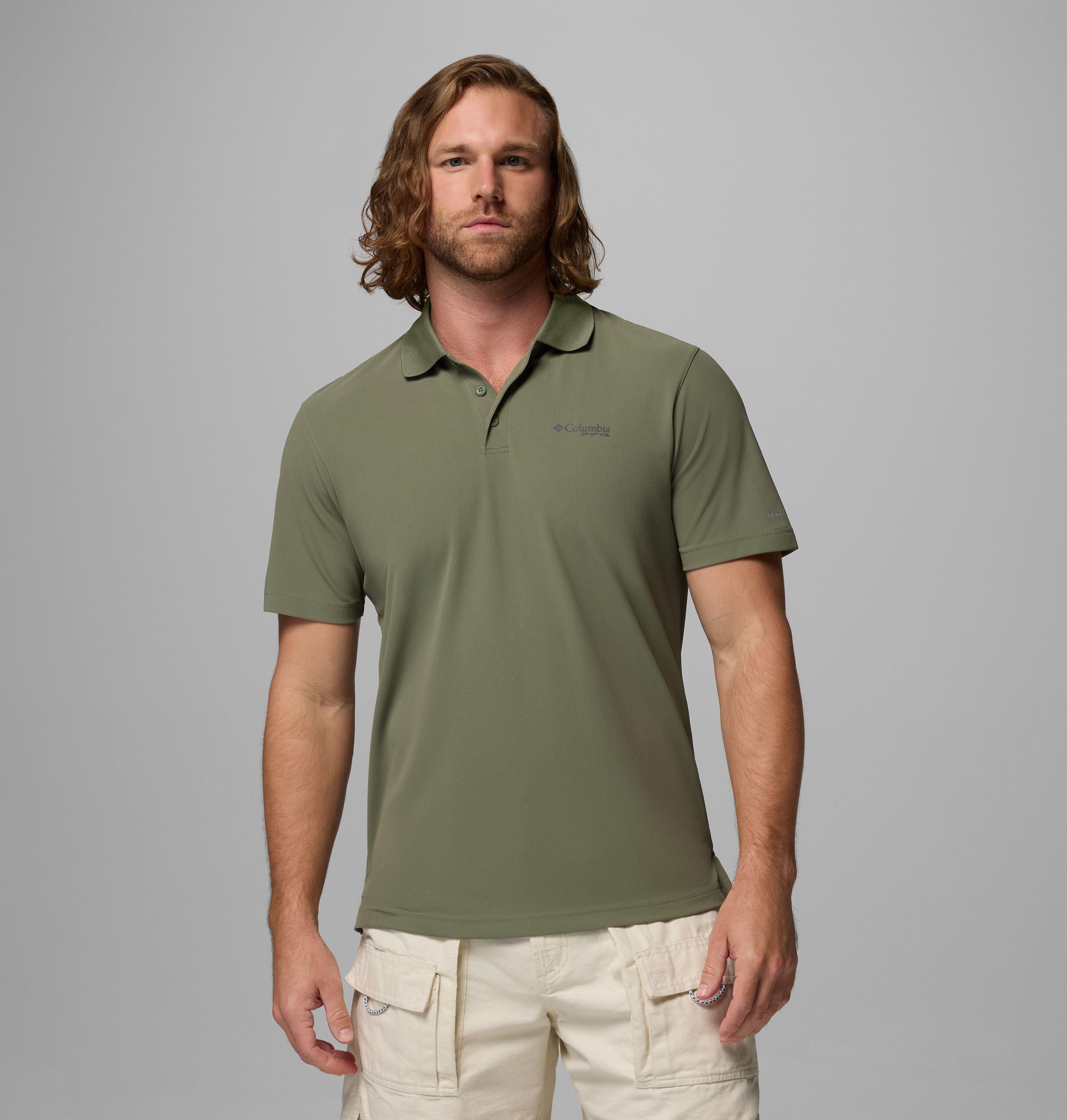 Columbia Men's PFG Freezer Polo Shirt-