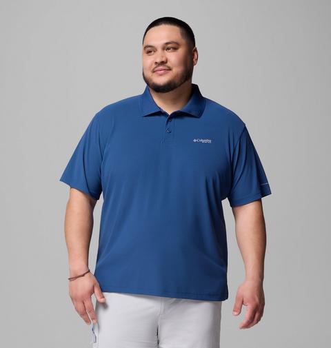 Мужское поло Columbia PFG Freezer Polo Shirt - Big, цвет: Карбоновый