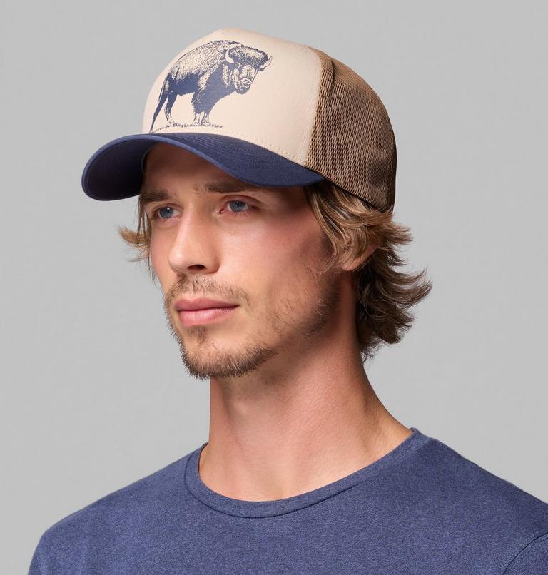 Unisex Road Ready Snap Back, Color: Nocturnal, Ancient Fossil, Buffalo, image 3