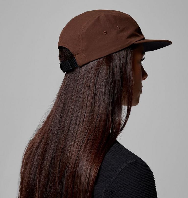 Creek Side 5 Panel Hat, Color: Tobacco, Houndstooth Patch, image 6