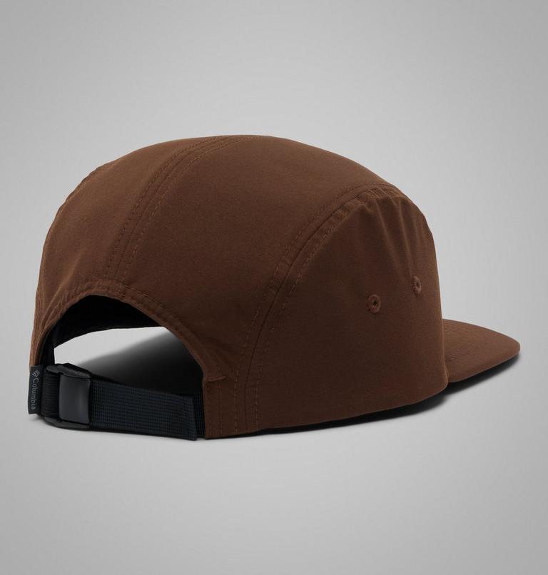 Creek Side 5 Panel Hat, Color: Tobacco, Houndstooth Patch, image 2