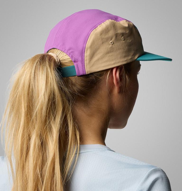 Creek Side 5 Panel Hat, Color: Teal, Razzle, Canoe, image 6