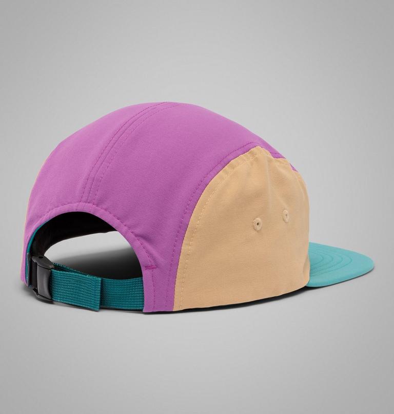 Creek Side 5 Panel Hat, Color: Teal, Razzle, Canoe, image 2