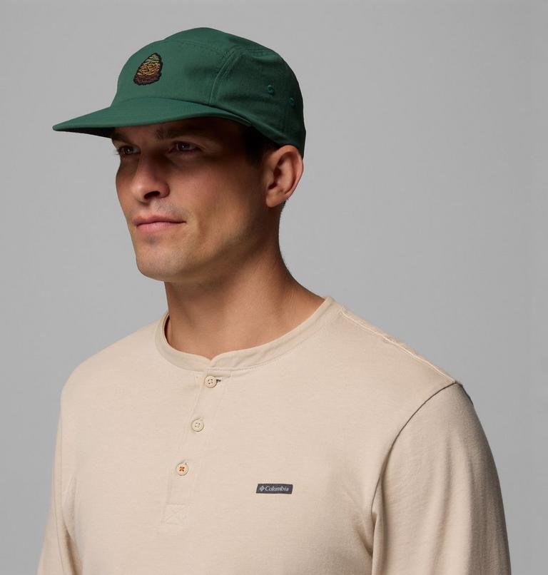 Creek Side 5 Panel Hat, Color: Rain Forest, Pinecone, image 3