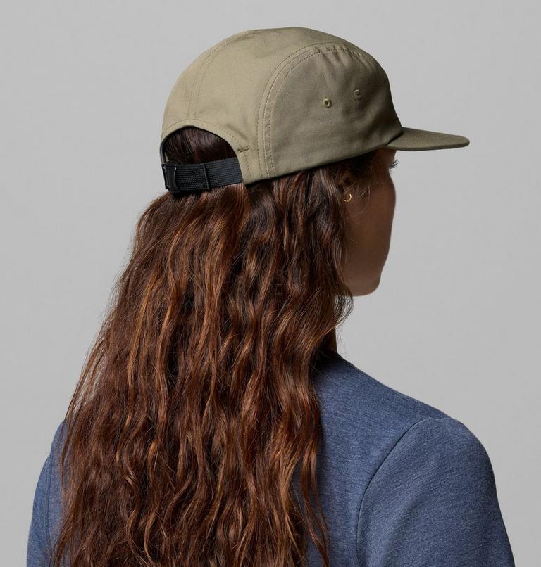 Unisex Creek Side 5 Panel Hat, Color: Stone Green, Canvas, image 6