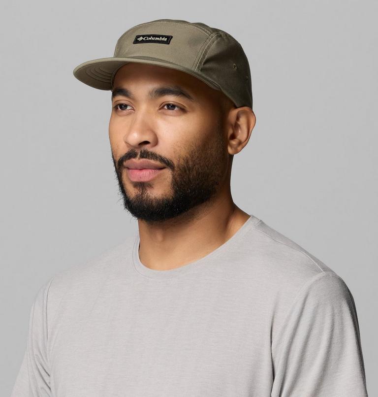 Unisex Creek Side 5 Panel Hat, Color: Stone Green, Canvas, image 3