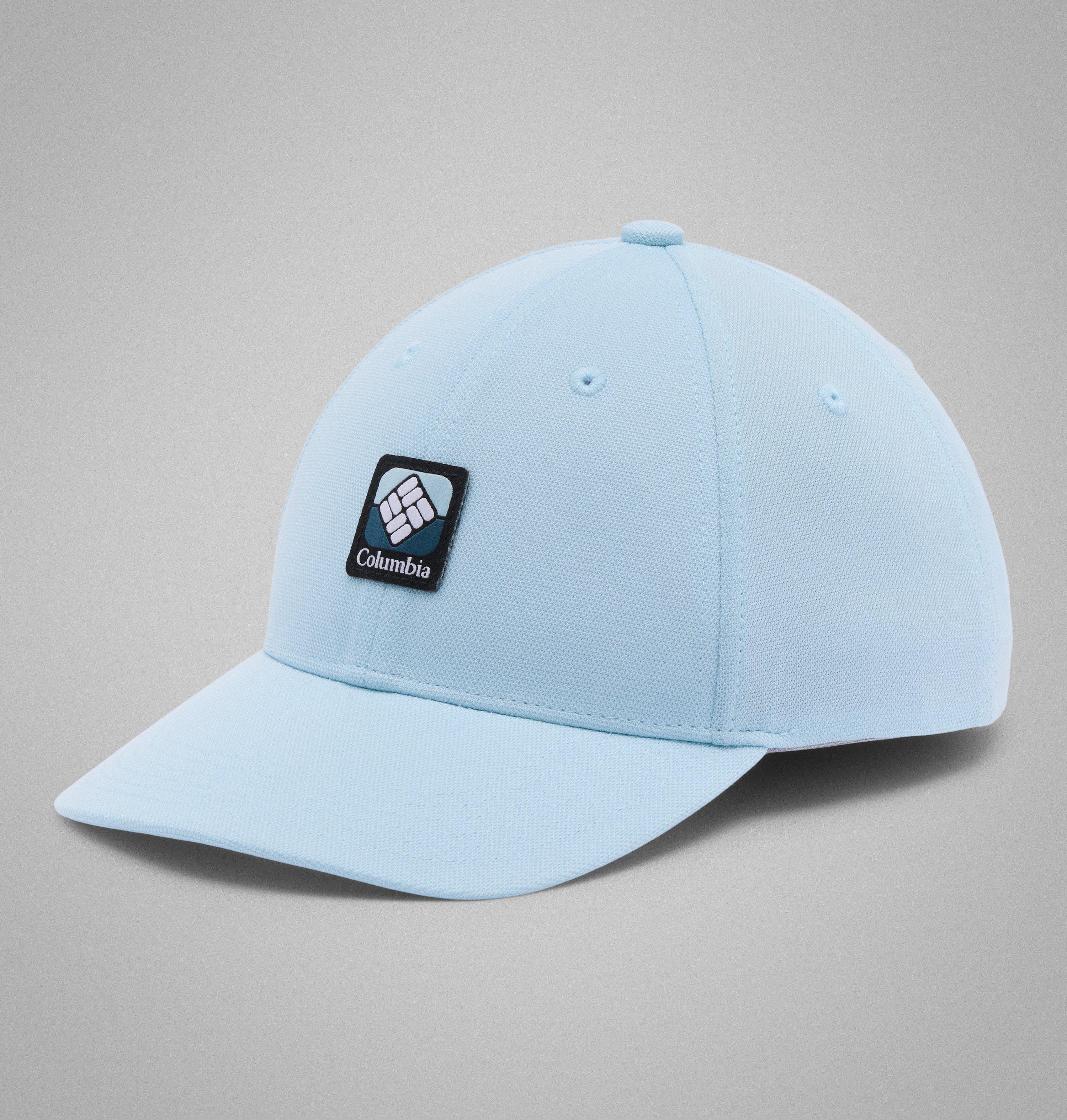 Columbia Sportswear Unisex Blue Columbia - Twin Canyon™ Cap - Marine Light, Square Brandmark Small