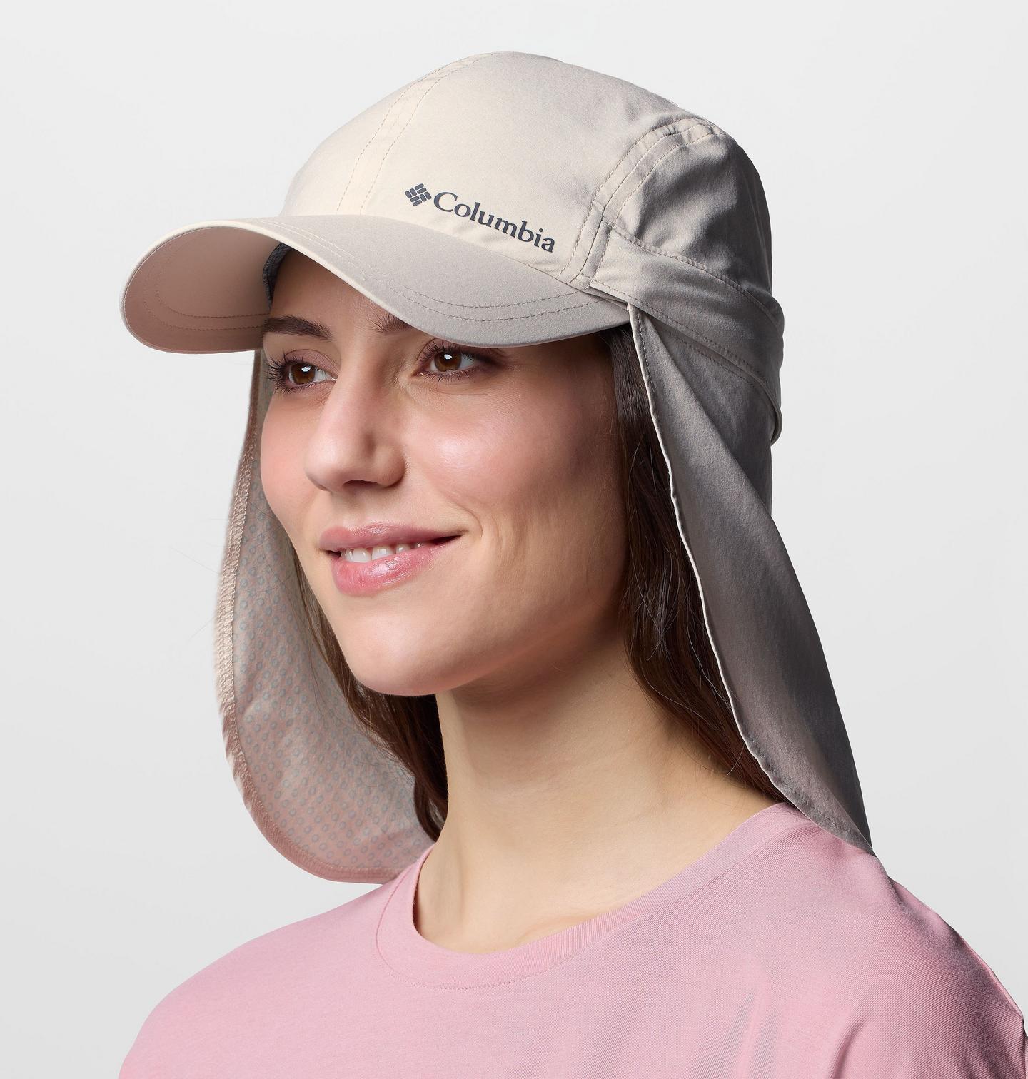 Головной убор Columbia Coolhead Zero II Cachalot Hat, цвет: Серо-бежевый — фото 4