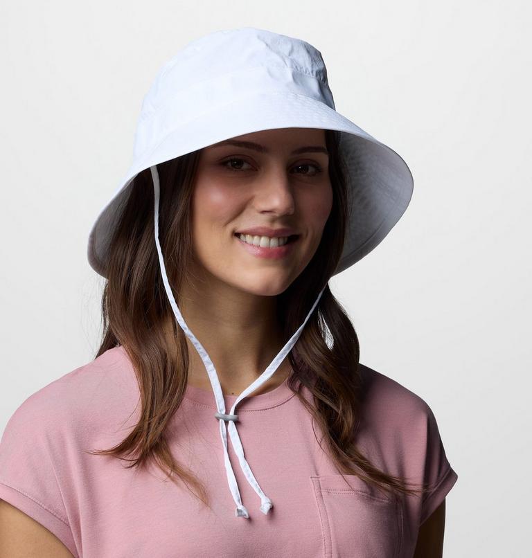Women's Diamond Crest Sun Hat, Color: White, image 2
