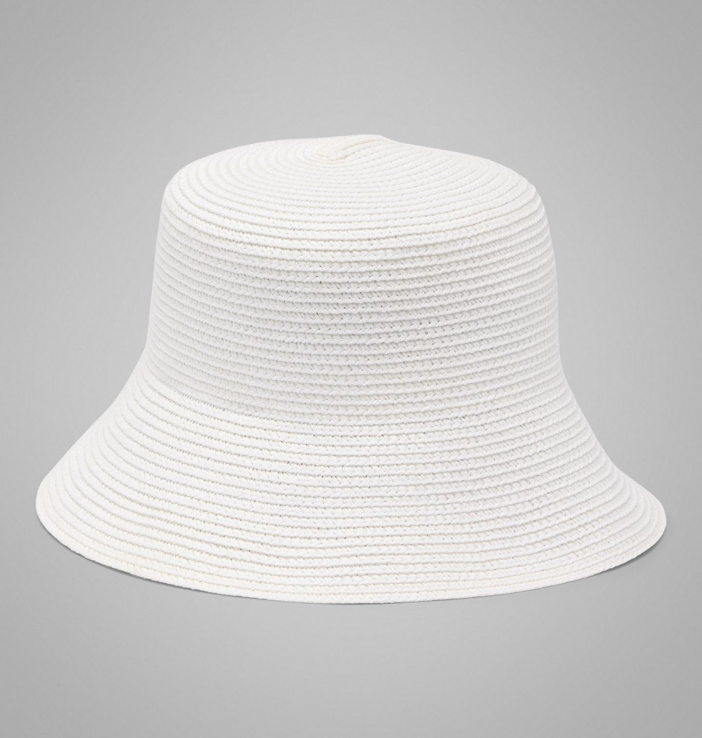 Женская панама Columbia Global Adventure Packable Bucket Hat, цвет: Белый — фото 1