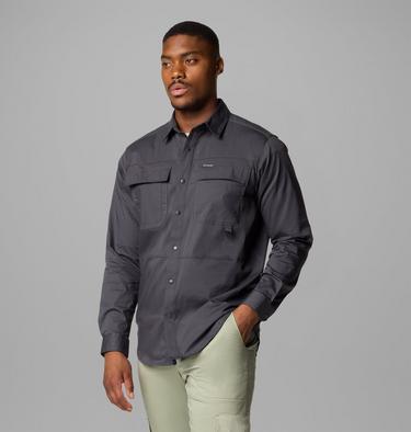 Men's Landroamer Twill Shirt, Color: Shark, image 12