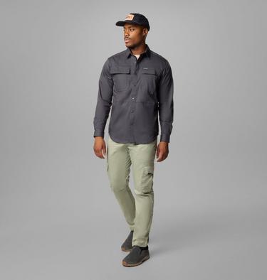 Men's Landroamer Twill Shirt, Color: Shark, image 6
