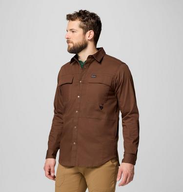 Men's Landroamer Twill Shirt, Color: Tobacco, image 8