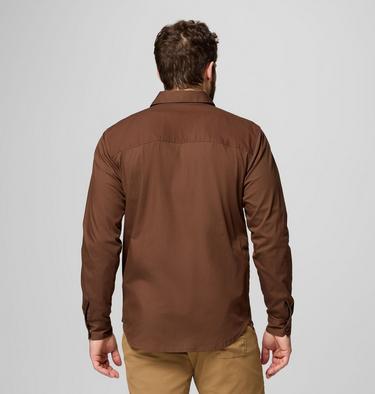 Men's Landroamer Twill Shirt, Color: Tobacco, image 7