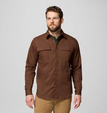 Men's Landroamer Twill Shirt, Color: Tobacco, image 3