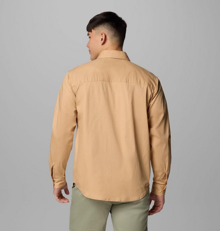 Men's Landroamer Twill Long Sleeve Shirt, Color: Canoe, image 3