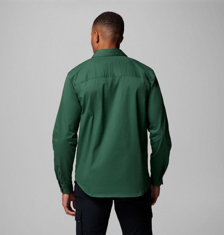 Men's Landroamer Twill Shirt, Color: Rain Forest, image 3