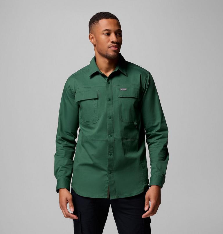 Men's Landroamer Twill Shirt, Color: Rain Forest, image 1