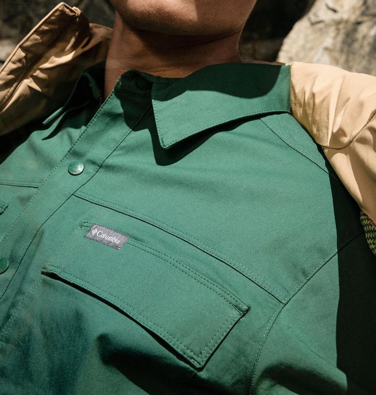 Men's Landroamer Twill Shirt, Color: Rain Forest, image 8