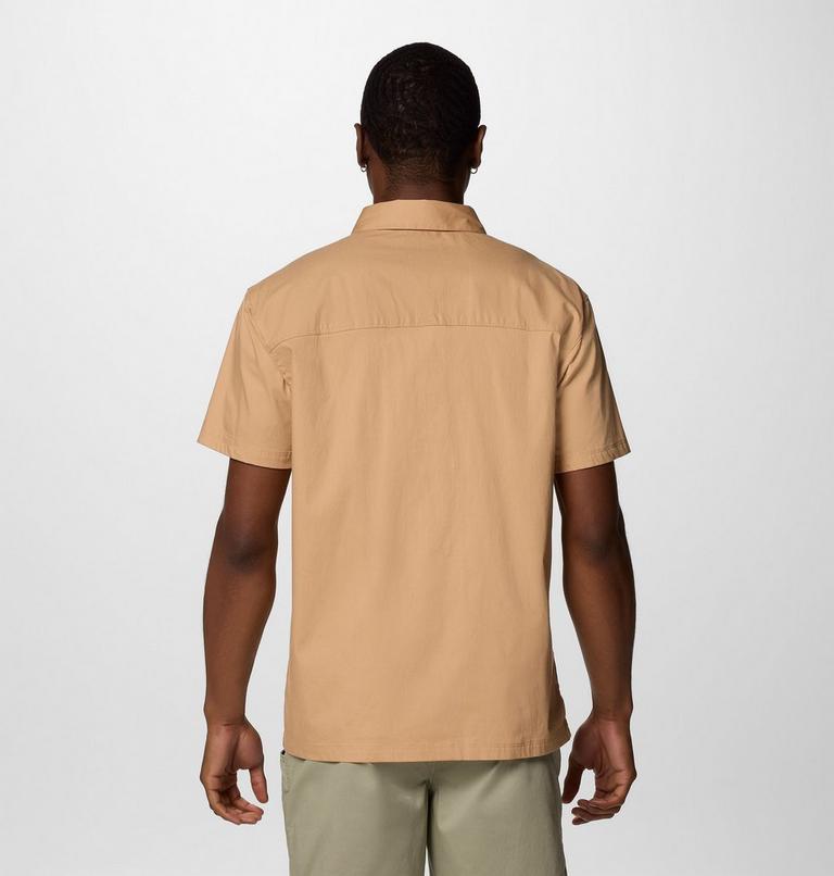 Camisa de sarga de manga corta Landroamer para hombre, Color: Canoe, image 2
