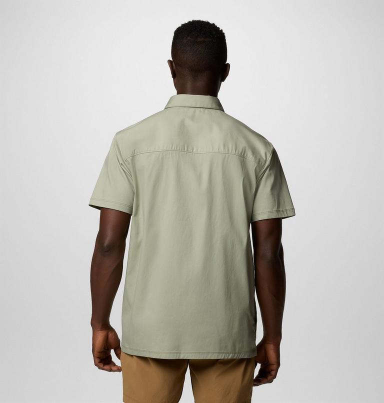 Men's Landroamer Twill Short Sleeve Shirt, Color: Safari, image 3