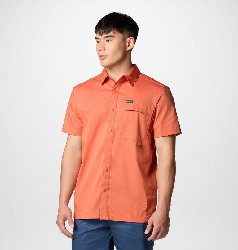 Men's Landroamer Twill Short Sleeve Shirt, Color: Tuscan, image 4