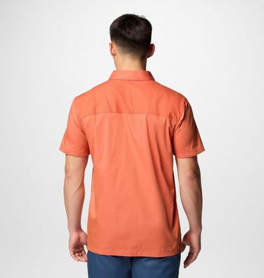 Men's Landroamer Twill Short Sleeve Shirt, Color: Tuscan, image 3