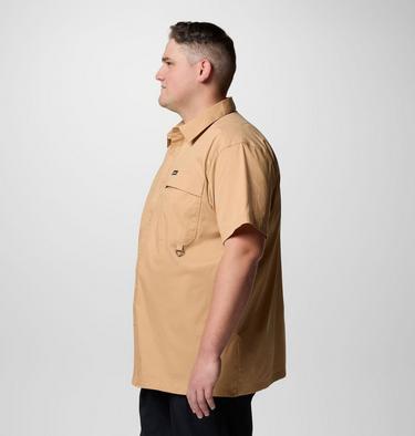 Men's Landroamer Twill Short Sleeve Shirt - Extended Size, Color: Canoe, image 7