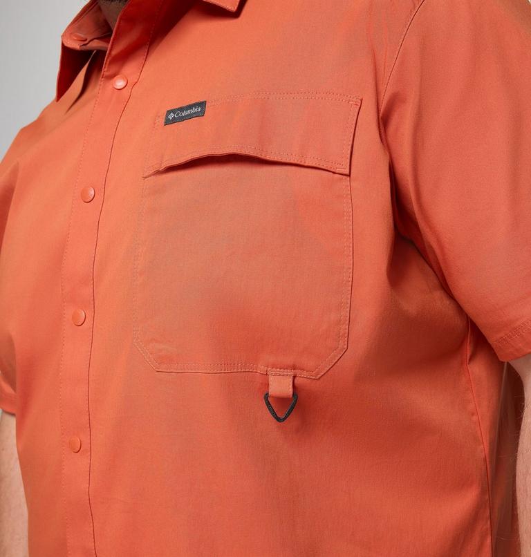 Men's Landroamer Twill Short Sleeve Shirt - Extended Size, Color: Tuscan, image 7