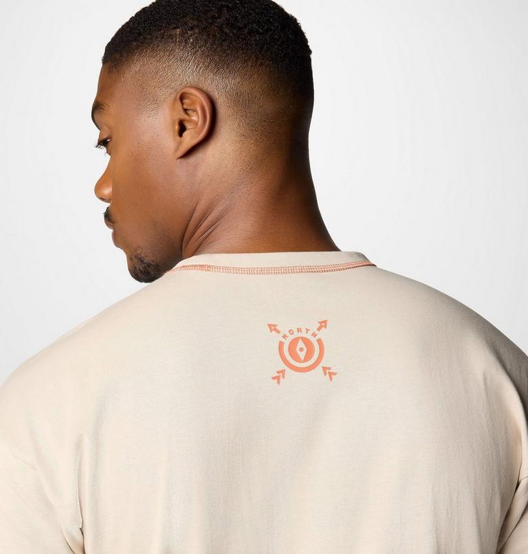 Men's Landroamer Short Sleeve Crew, Color: Dark Stone, image 6