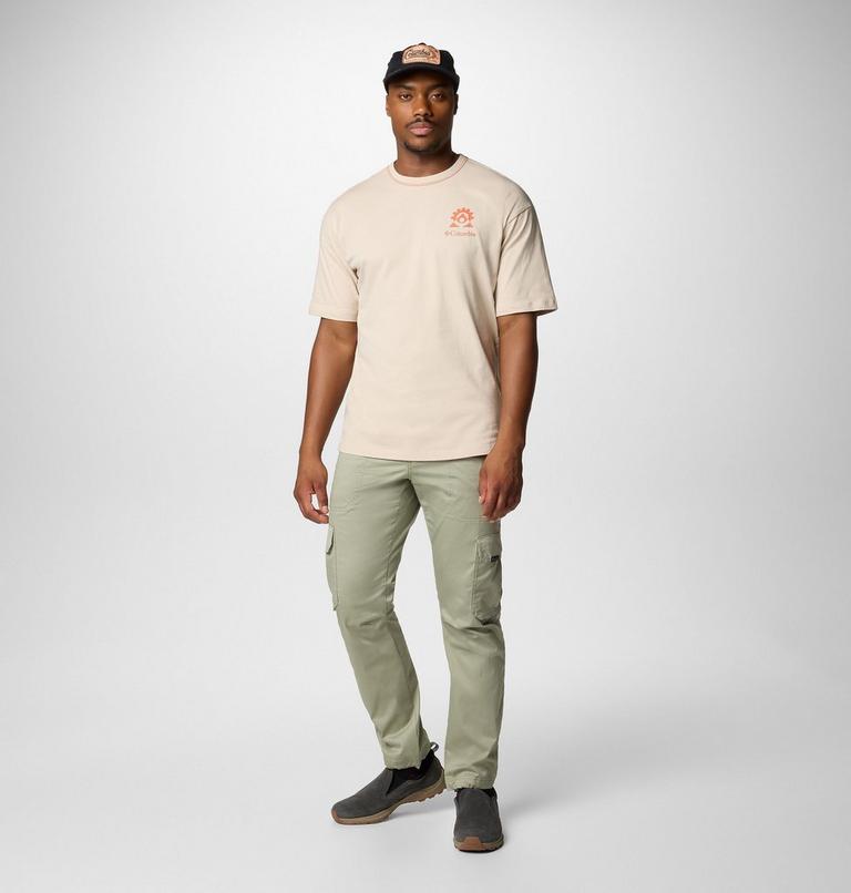 Men's Landroamer Short Sleeve Crew, Color: Dark Stone, image 2