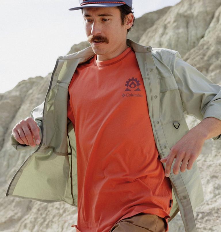 Men's Landroamer T-Shirt, Color: Tuscan, image 7