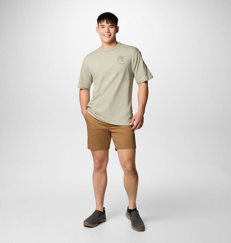 Shorts de sarga Landroamer para hombre, Color: Delta, image 2