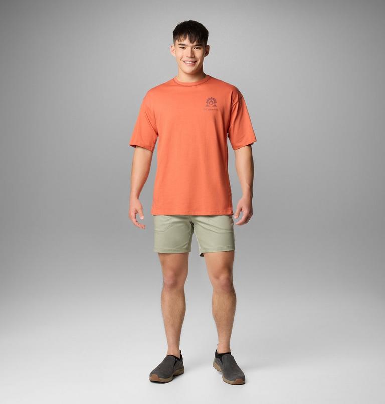 Shorts de sarga Landroamer para hombre, Color: Safari, image 2